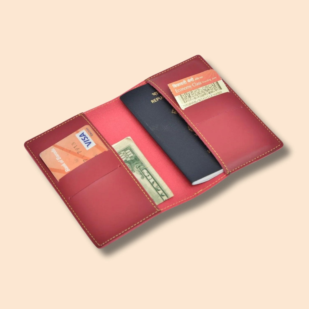 Personalized Passport Cover Combo for Couple