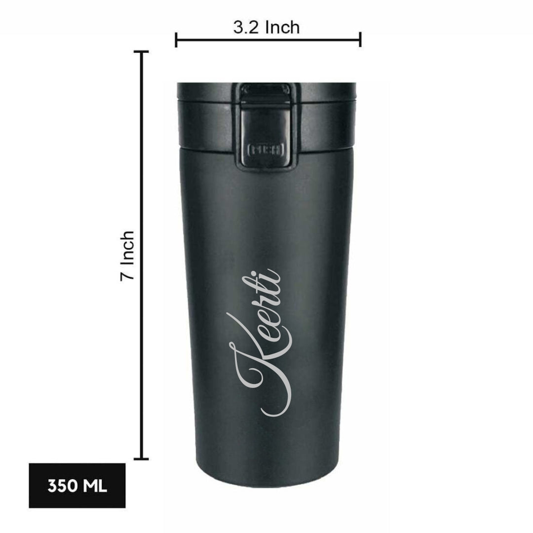Stainless Steel Double walled Insulated Coffee/Tea Flask (400 ml)