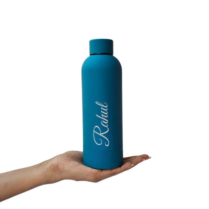 Stainless steel double walled temperature water bottle (500 ml)