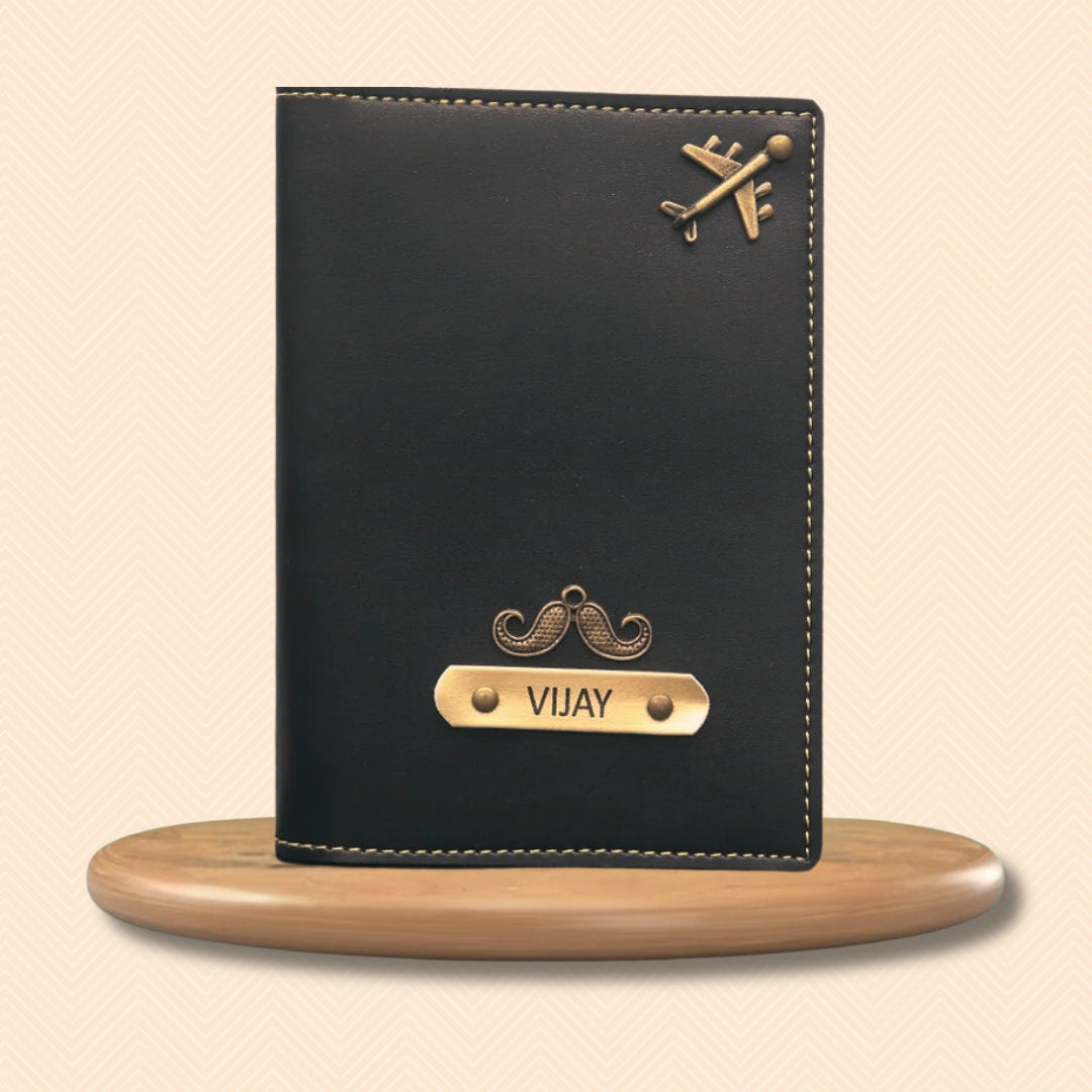 Personalized Passport Cover Combo for Couple