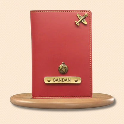 Personalized Passport Cover Combo for Couple