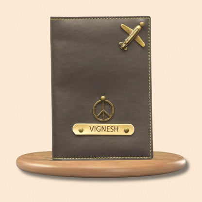 Personalized Passport Cover Combo for Couple