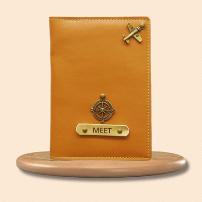 Personalized Passport Cover Combo for Couple