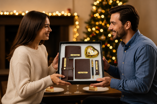 Premium Men's Gift Hamper – 6 in 1 Personalized Signature Collection
