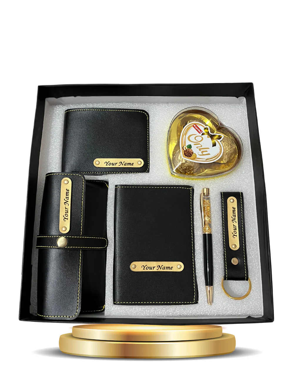 Premium Men's Gift Hamper – 6 in 1 Personalized Signature Collection