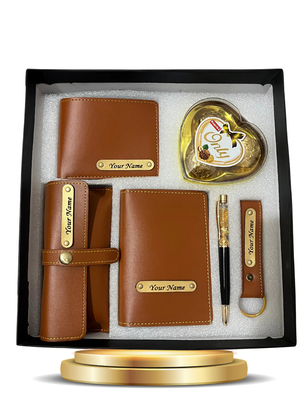 Premium Men's Gift Hamper – 6 in 1 Personalized Signature Collection