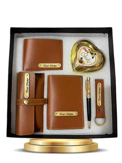 Premium Men's Gift Hamper – 6 in 1 Personalized Signature Collection