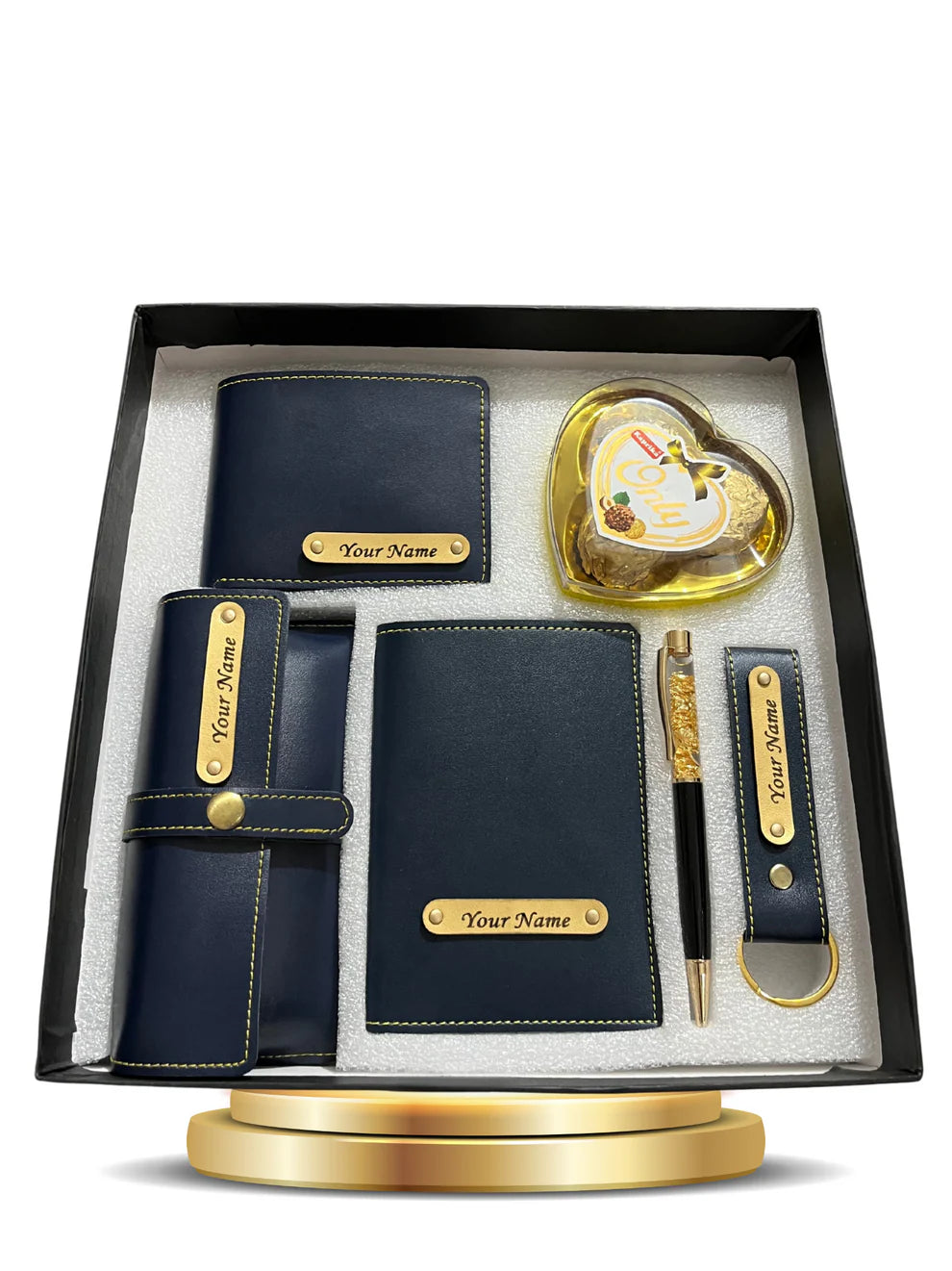 Premium Men's Gift Hamper – 6 in 1 Personalized Signature Collection