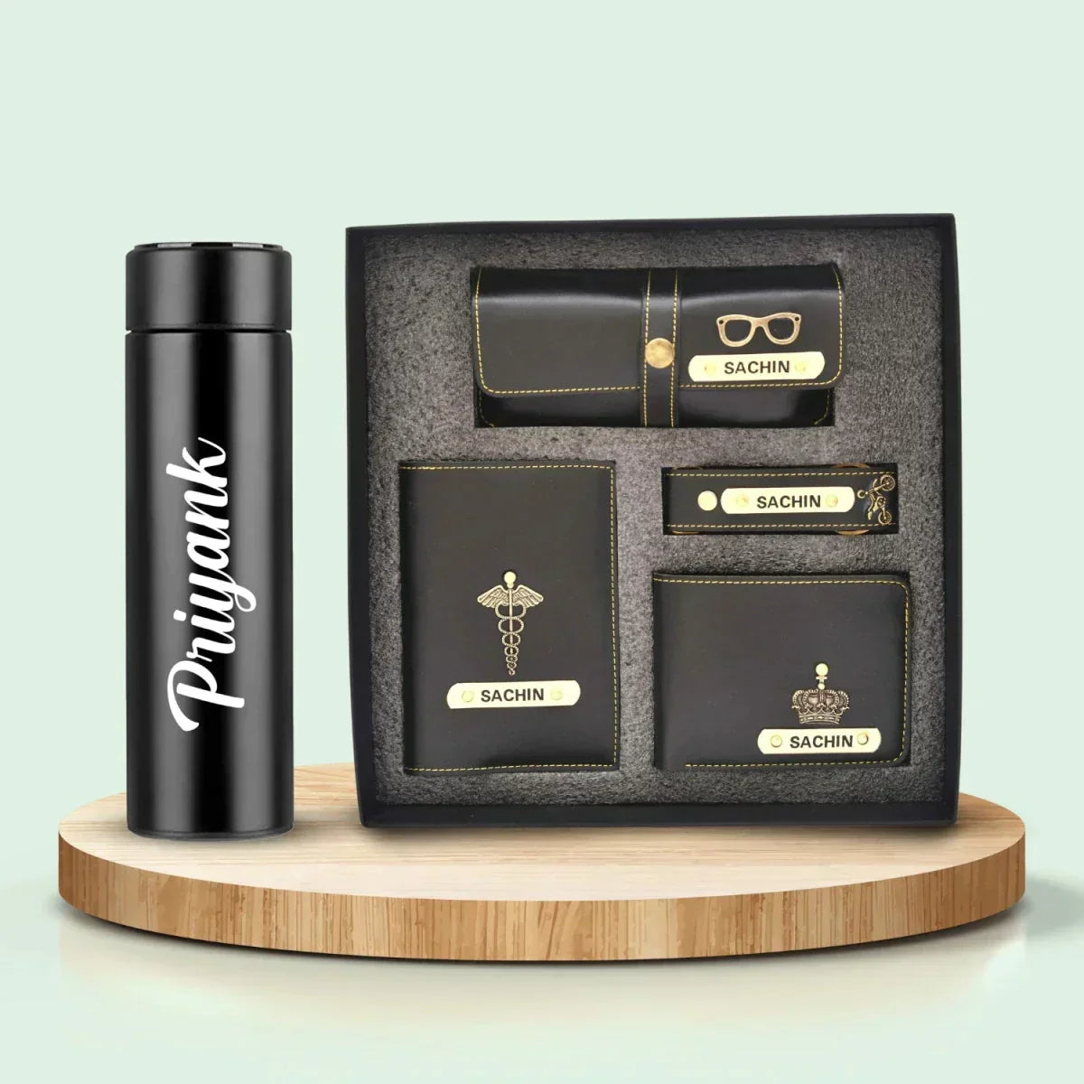 Personalised Bottle & All in One Men's Combo (5 pcs) (Mega Combo)