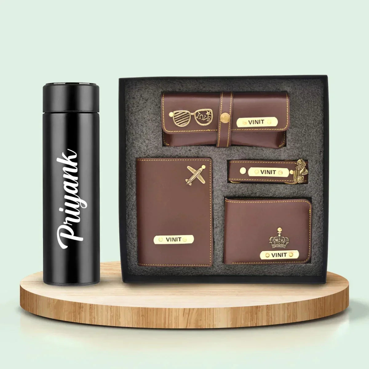 Personalised Bottle & All in One Men's Combo (5 pcs) (Mega Combo)