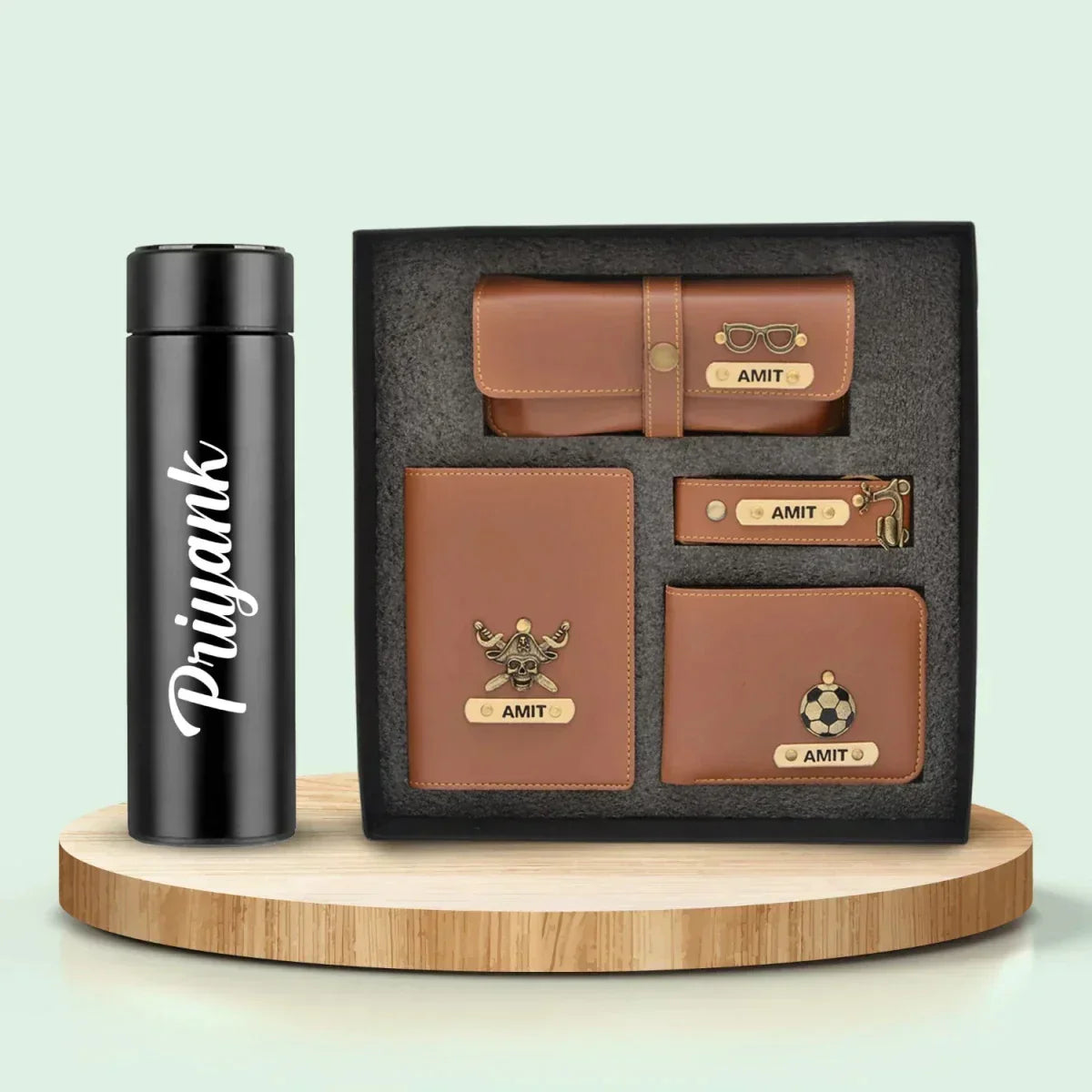 Personalised Bottle & All in One Men's Combo (5 pcs) (Mega Combo)
