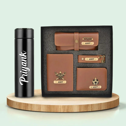 Personalised Bottle & All in One Men's Combo (5 pcs) (Mega Combo)